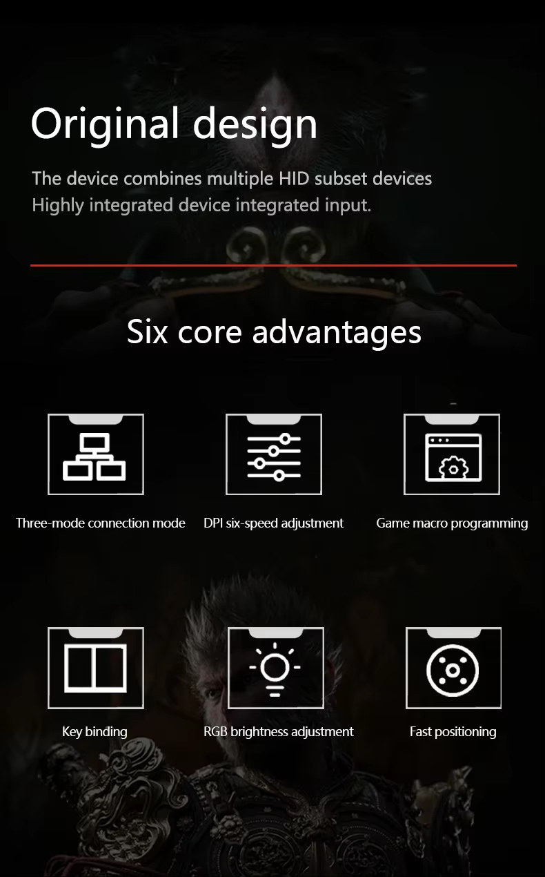 XTSTAR 623 Gaming Mouse - product detail 03