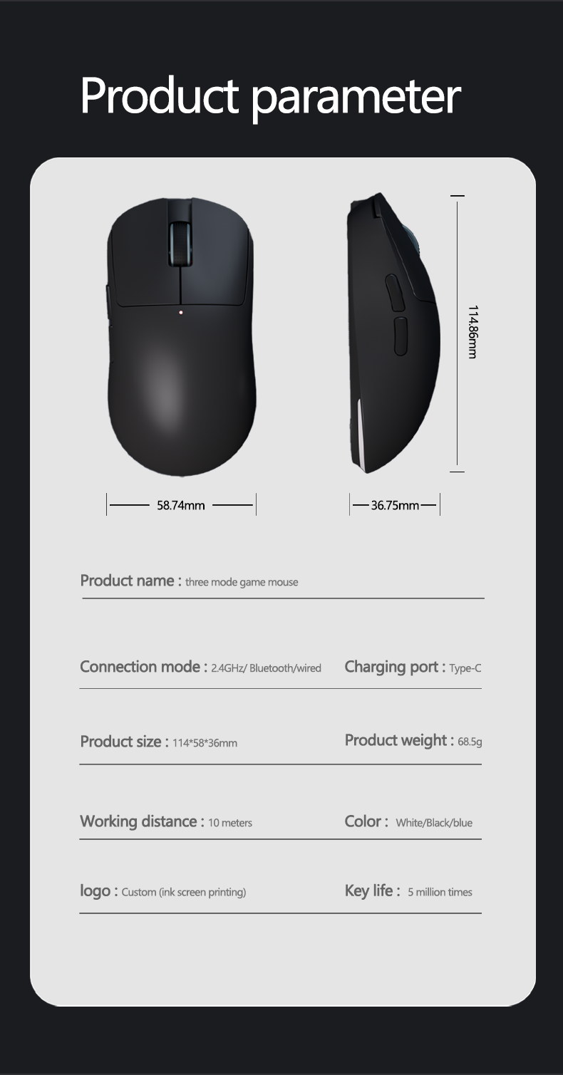 XTSTAR 624 FPS Gaming Mouse - product detail 15