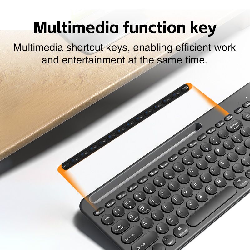 XTSTAR K020 Wireless Keyboard - Wireless Keyboard - XTSTAR