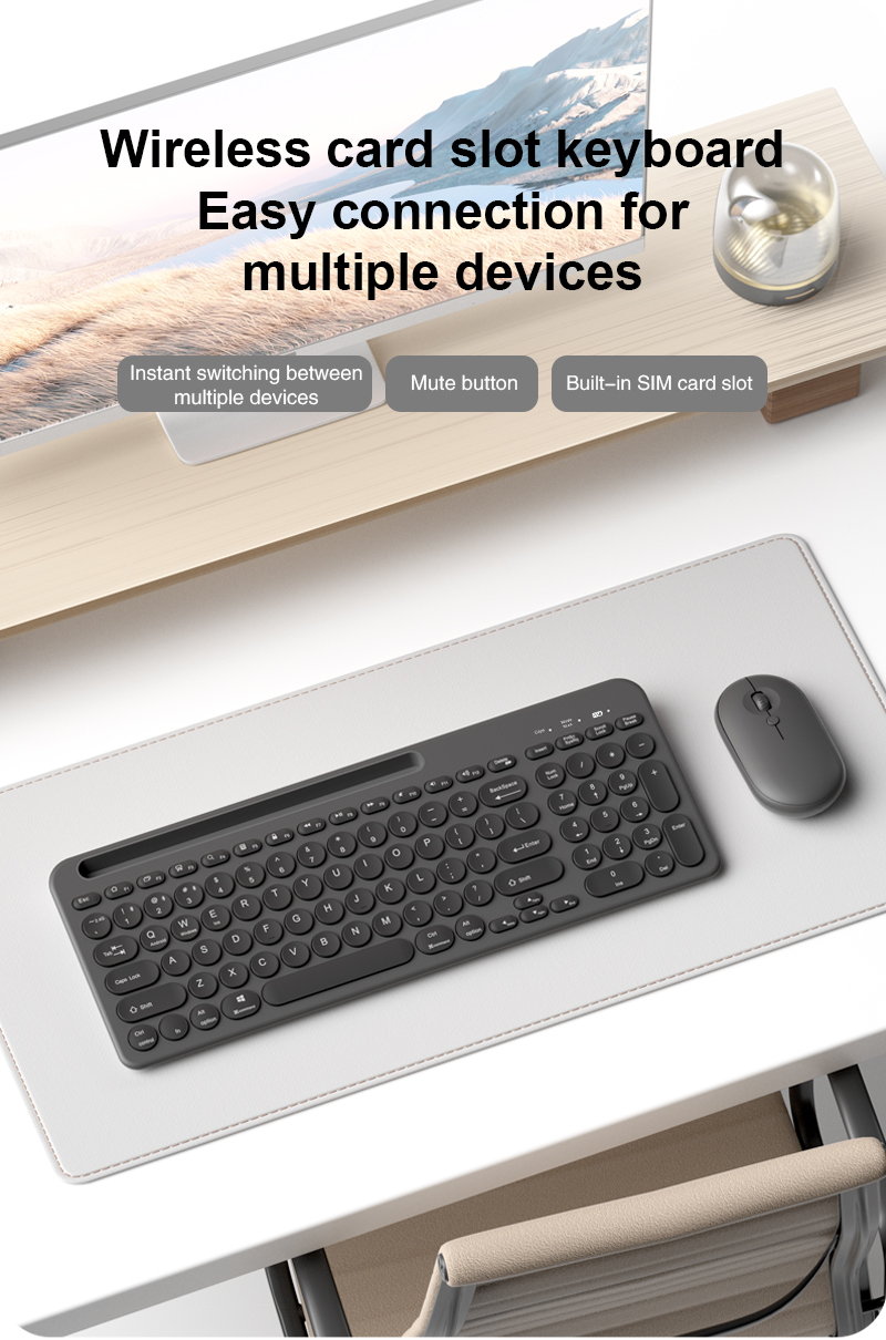 XTSTAR K020 Wireless Keyboard - product detail 01
