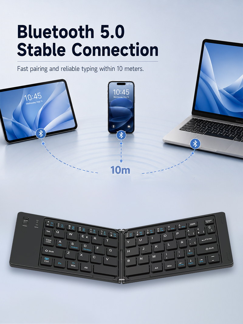 XTSTAR K023 Foldable Wireless Keyboard - product detail 05