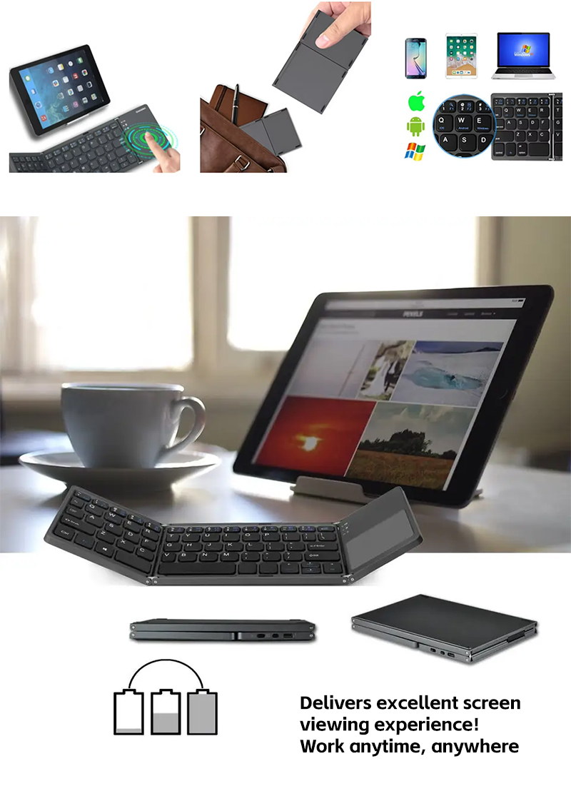 XTSTAR K027 Foldable Wireless Keyboard - product detail 08